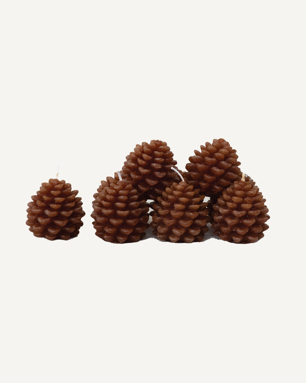 Pinecone Tealights (Set of 9) - Lone Fox