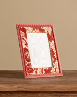 Pink Damask Velvet Picture Frame, France, 1970s - Lone Fox