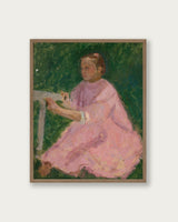 "Pink Dress" Art Print - Lone Fox