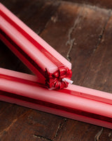 Pink & Red Gift Taper Candles (Set of 2) - Lone Fox