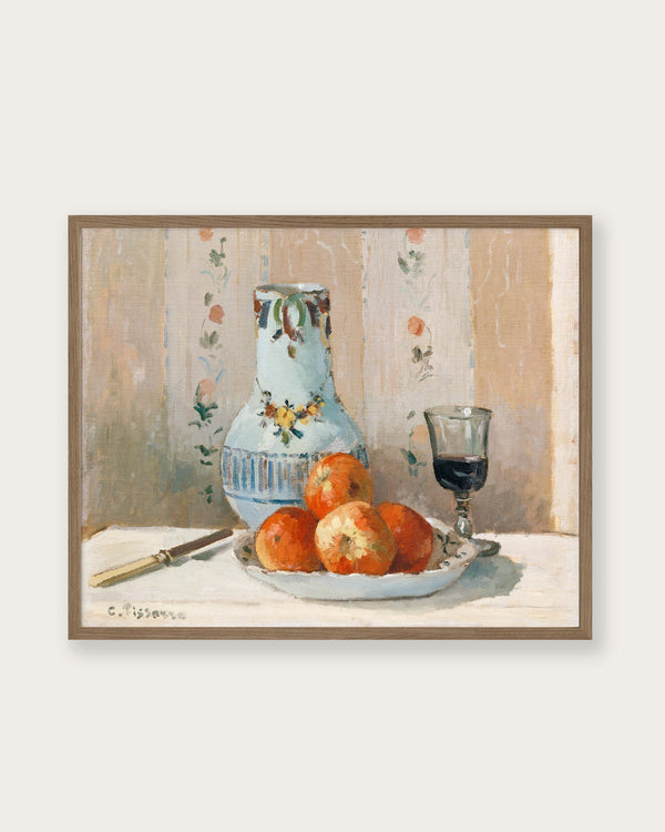 "Pitcher & Apples" Art Print - Lone Fox