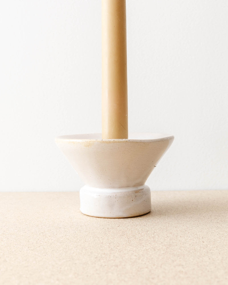 Polly Ceramic Taper Holder - Lone Fox