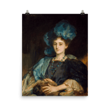 "Portrait of Miss Katherine Elizabeth Lewis" Art Print - Lone Fox