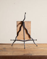 Postmodern Wavy Iron Tabletop Easel - Lone Fox