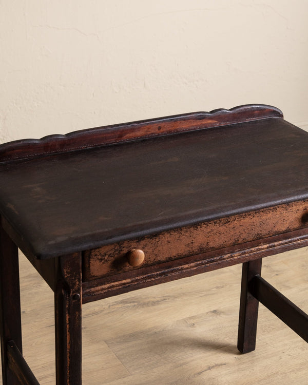 Primitive Aged Writing Desk, 1930's - Lone Fox