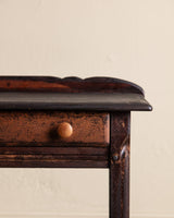 Primitive Aged Writing Desk, 1930's - Lone Fox
