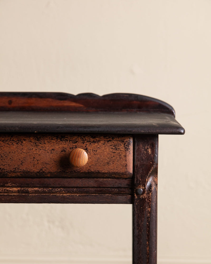 Primitive Aged Writing Desk, 1930's - Lone Fox
