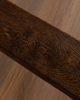 Primitive French Country Oak Bench, France, 19th Century (2 Available) - Lone Fox