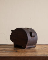 Primitive Wood Carved Piggy Bank, Early 20th Century (Copy) - Lone Fox