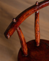 Primitive Wood Tripod Chair, France, 1950's - Lone Fox