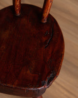 Primitive Wood Tripod Chair, France, 1950's - Lone Fox