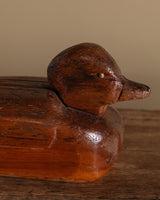 Primitive Wooden Duck Decoy, Early 20th Century - Lone Fox