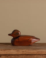 Primitive Wooden Duck Decoy, Early 20th Century - Lone Fox