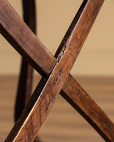 Primitive X-Frame Writing Desk, France, 19th Century - Lone Fox