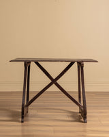 Primitive X-Frame Writing Desk, France, 19th Century - Lone Fox