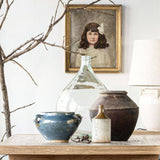 Provencial Blue Wide Jar - Lone Fox