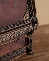 Pyramid Footed Tramp Art Jewelry Box, United States, 19th Century - Lone Fox
