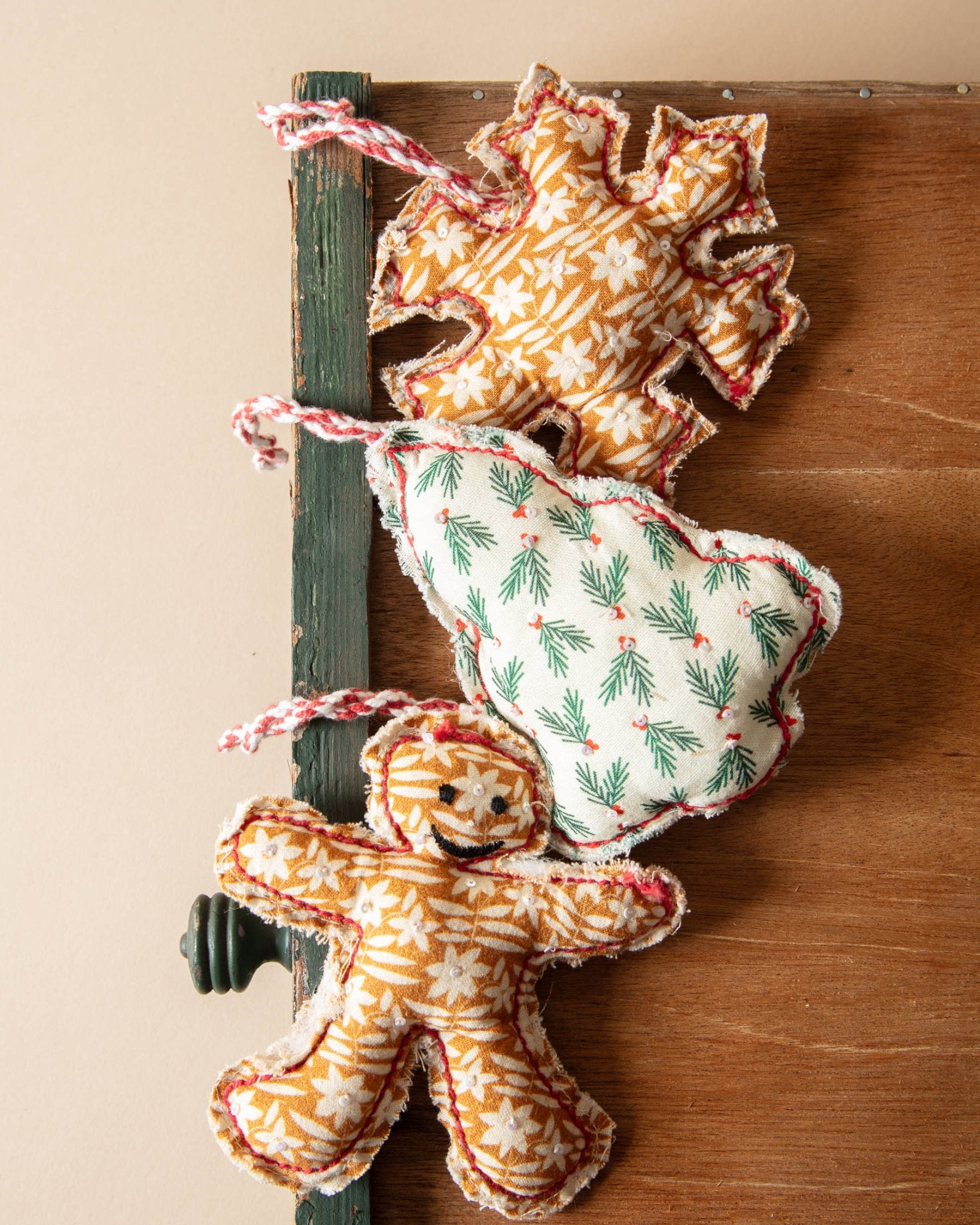 Quilted Cotton Holiday Shaped Ornaments – Lone Fox