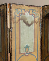 Rare 17th Century Flemish Tapestry Applied 5 Panel Folding Screen - Lone Fox