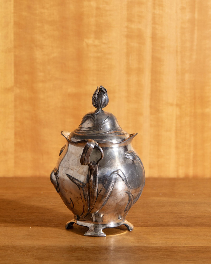 Rare Art Nouveau Bonbonnière Jar by WMH, Germany, 1910 - Lone Fox
