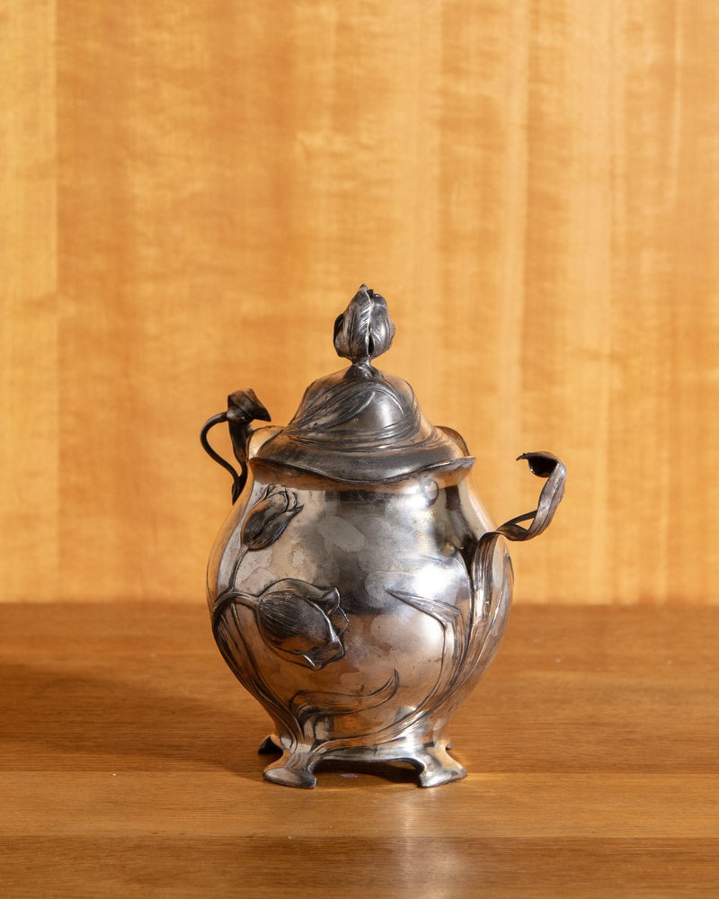 Rare Art Nouveau Bonbonnière Jar by WMH, Germany, 1910 - Lone Fox