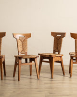 Rare Dutch Arts & Crafts Dining Suite by W. Kuyper, Denmark, 1920's - Lone Fox