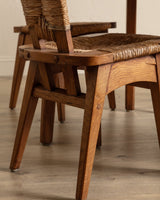 Rare Dutch Arts & Crafts Dining Suite by W. Kuyper, Denmark, 1920's - Lone Fox