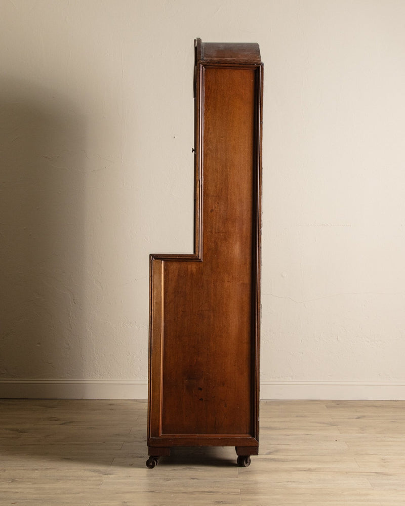 Rare Wood Inlaid Dome Top Doctors Cabinet, Circa 1840 - Lone Fox