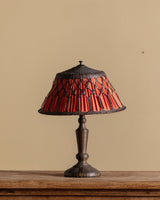 Rare Woven Brass Arts & Crafts Table Lamp, Europe, 1920's - Lone Fox