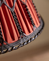 Rare Woven Brass Arts & Crafts Table Lamp, Europe, 1920's - Lone Fox