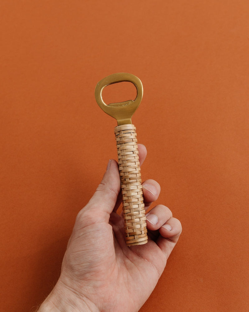 Rattan Bottle Opener - Lone Fox