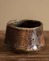 Reactive Glaze Studio Pottery Pot, Signed, Japan, 1970s - Lone Fox