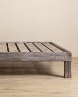 Reclaimed Wood Queen Platform Bed Frame - Lone Fox