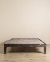 Reclaimed Wood Queen Platform Bed Frame - Lone Fox