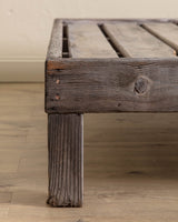 Reclaimed Wood Queen Platform Bed Frame - Lone Fox