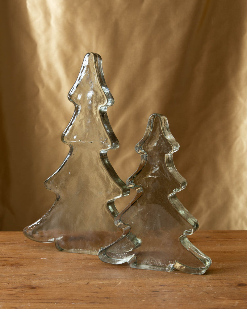 Recycled Hammered Glass Trees - Lone Fox