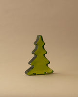 Recycled Hammered Green Glass Trees - Lone Fox
