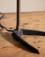 Red Lacquered Table Lamp Manner of Stilnovo, Italy, 1950's - Lone Fox