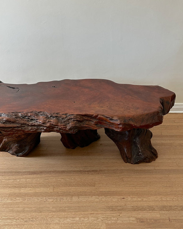 Redwood Live Edge Coffee Table - Lone Fox