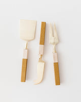 Resin & Wood Cheese Knives (Set of 3) - Lone Fox