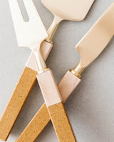 Resin & Wood Cheese Knives (Set of 3) - Lone Fox