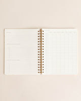 Retro Tile Undated Planner / Agenda - Lone Fox