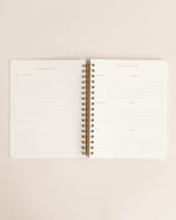 Retro Tile Undated Planner / Agenda - Lone Fox