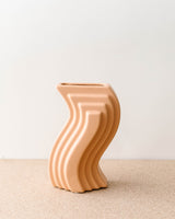 Retro Wavy Vase - Lone Fox