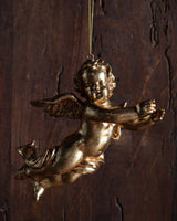 Rococo Golden Cherub Ornaments (Set of 3) - Lone Fox
