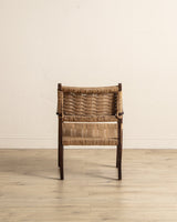 Rope & Beech Wood Armchair by Erich Dieckermann, 1950's - Lone Fox