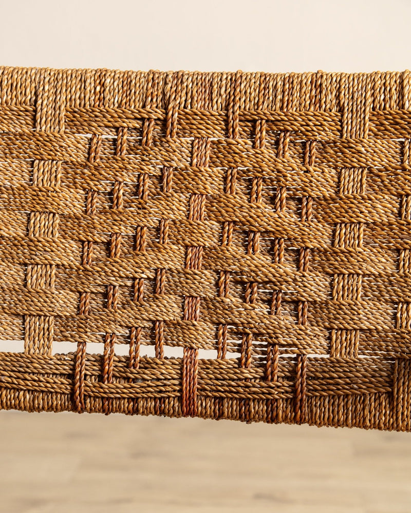 Rope & Beech Wood Armchair by Erich Dieckermann, 1950's - Lone Fox