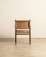 Rope & Beech Wood Armchair by Erich Dieckermann, 1950's - Lone Fox