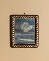 Rope-Twist Gilt Wall Mirror, Italy, Early 20th Century - Lone Fox