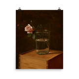 "Rose in Glass" Art Print - Lone Fox